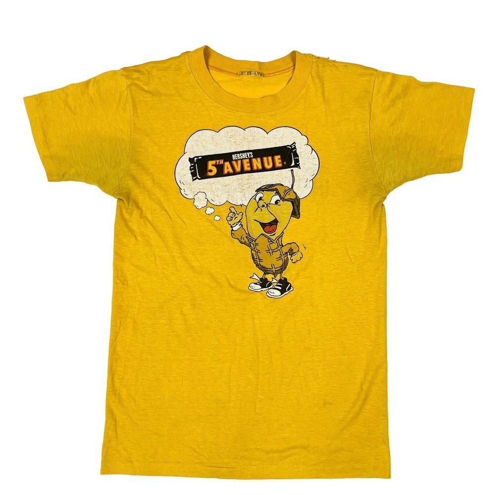 Vintage Hershey 5th Avenue Bar It's Everything It's Cracked Up to Be T-Shirt Siz